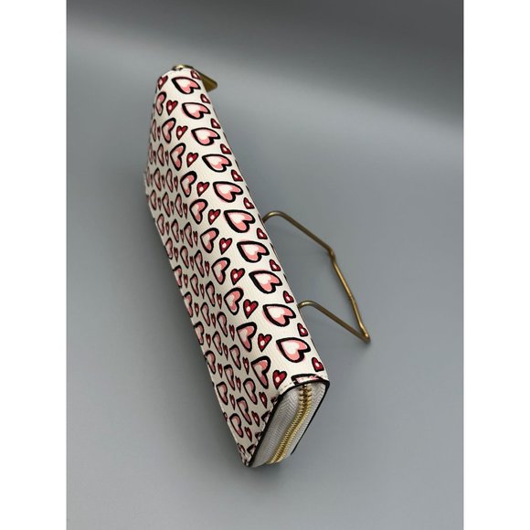 Kate Spade Morgan Fancy Hearts Zip-around Continental Wallet KA063 NWT - Picture 3 of 13